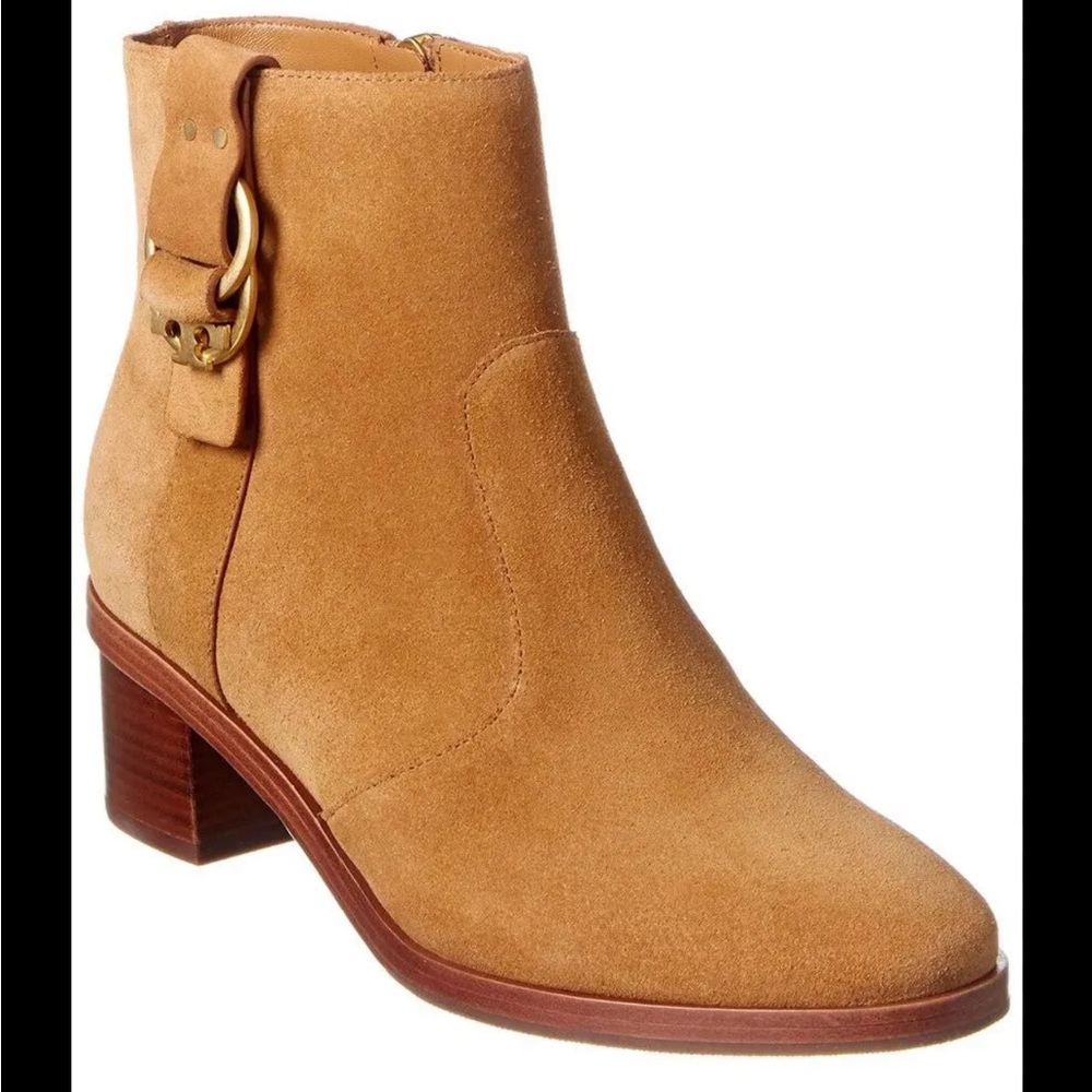 $220 TORY BURCH MARSDEN LEATHER BOOTIE 7 M